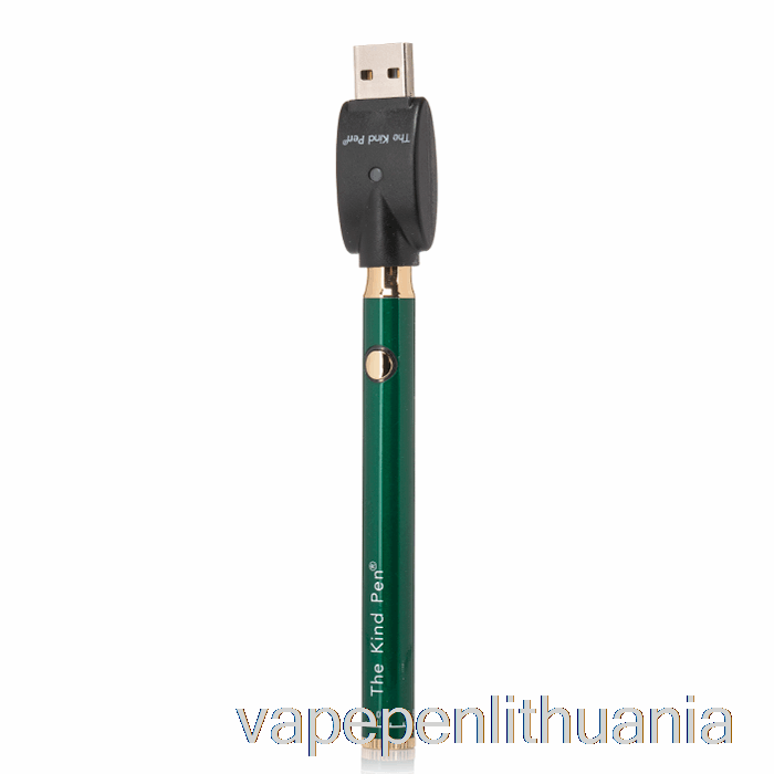 Tipo Rašiklis Twist Vv 510 Baterija žalia Aukso Vape Skystis